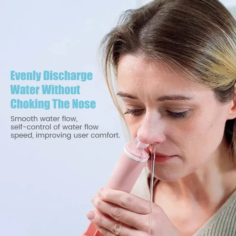60ML Adult Children Nose Cleaner Needle Tube Baby Nasal Aspirator Reusable Potable Rhinitis Nasal Washer Syringe Nasal Irrigator