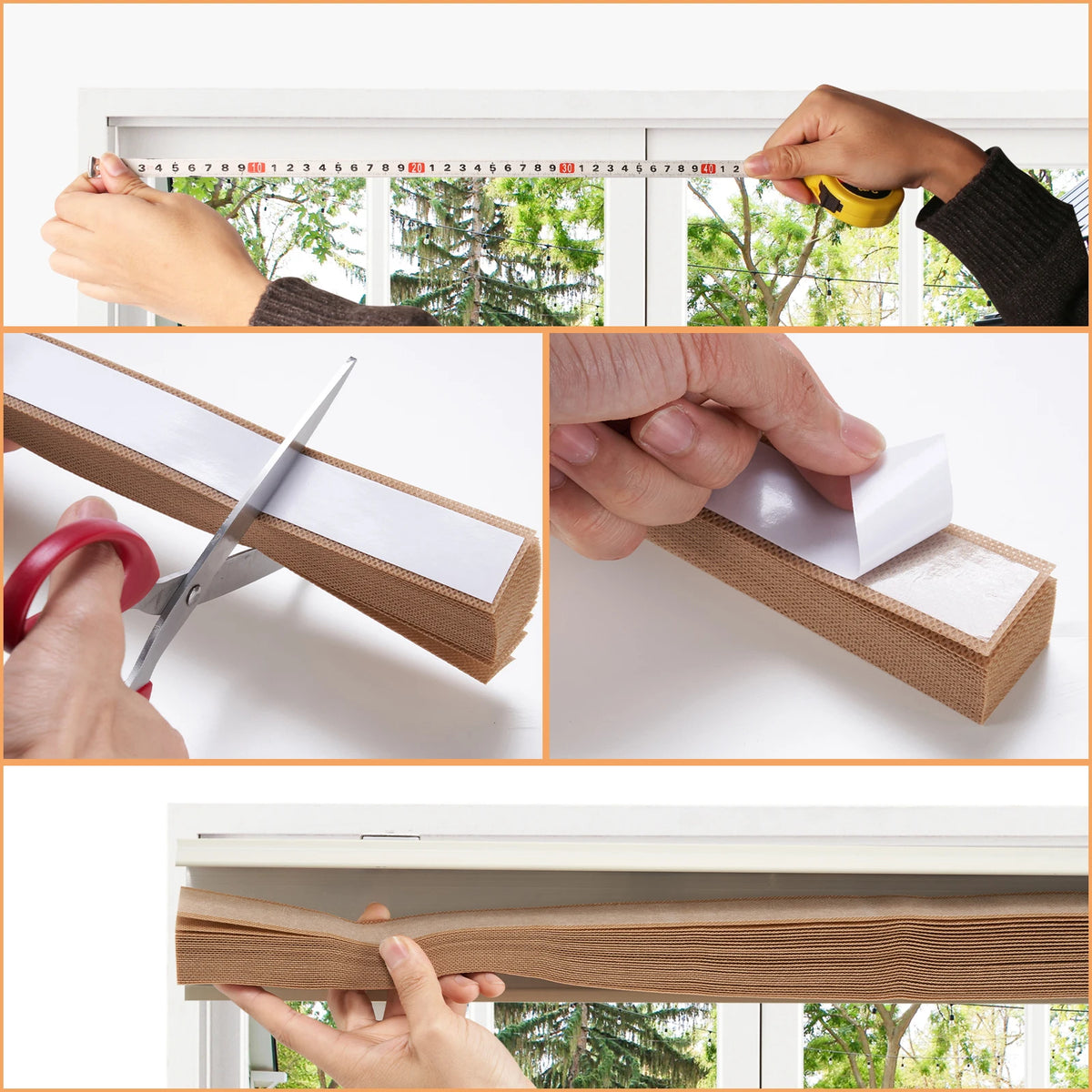 1Pc Shades Self-adhesive Half/Full Windows Nonwoven Folding Curtain Bathroom Balcony Living Room Balcony Curtains Pleated Blinds