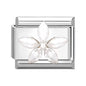 New Shiny Zircon Heart Butterfly Flower Star Bow Italian Charm Links Fit 9MM Stainless Steel Bracelet Girls' DIY Making Gift