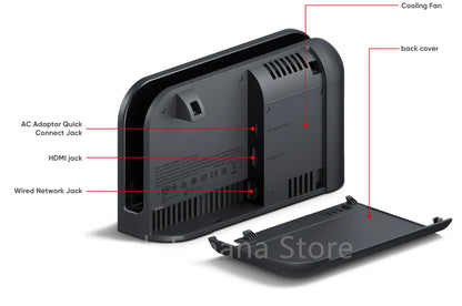 Nintendo Switch 2 Portable Game Console, 7.9 Inch Screen, 120Hz, with Joy-Con 2, Hdr, Magnetic Tv Mode, Laptop Pc