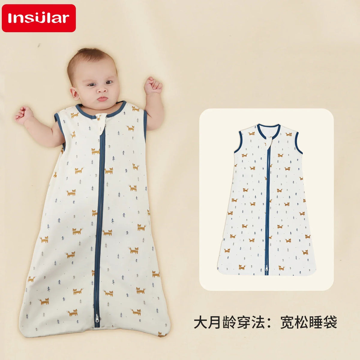 Baby Sleeping Bag For Newborn Sleep Aid Thin Soft Cotton Boys Girls Wrap Sleepwear Adjustable Breathable Baby Swaddle Blanket