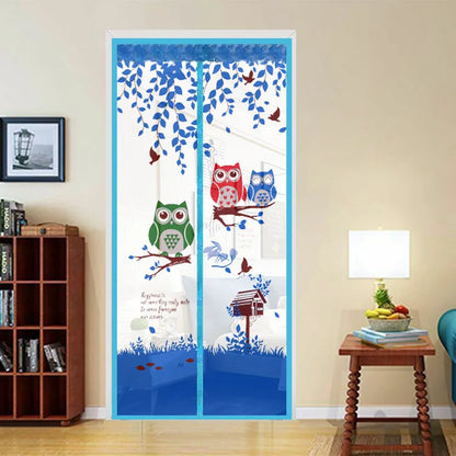 Mesh Door Curtain Magnetic Curtains Hands-free Anti Mosquito Insect Fly Bug Curtain Net Automatic Closing Window Screen Kitchen