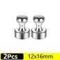50/1Pcs Metal Strong Magnetic Pushpins Magnets Pin Whiteboard Fridge Thumbtack Power Magnet Sheets Push Pins for Office School