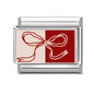 Y2K Red Pink Heart Dog Cat Flowers Italian Charm Link Fit 9mm Stainless Steel Jewelry DIY Making Bracelets For Gifts
