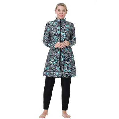 Muslim Swimming Suit for Women Cover Ups Swimwear Abaya Abayas Hijab Long Sleeve Modest Swimsuit Burkini Islamic Designer Hijabs