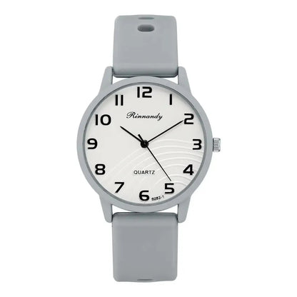 Fashion Arabic Dial Women Watches Simple Silicone Band Ladies Quartz Watch Sports Ladies Clock Wristwatches Reloj Mujer