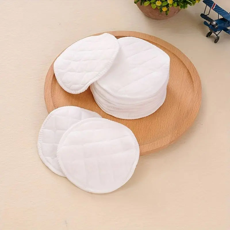 10PCS Soft Cotton Baby Nursing Pad Washable Feeding Breast Pad Absorbent Reusable Nursing Anti-overflow Postpartum Nursing