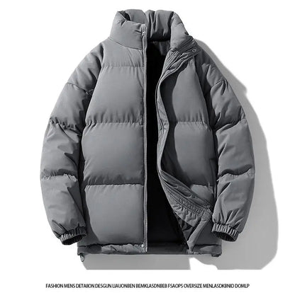 Winter Parka Men Brown Thick Warm Jackets Big Size 6xl 7xl 8xl Oversize Cotton Padded Windbreaker Outwear Waterproof Loose Coats