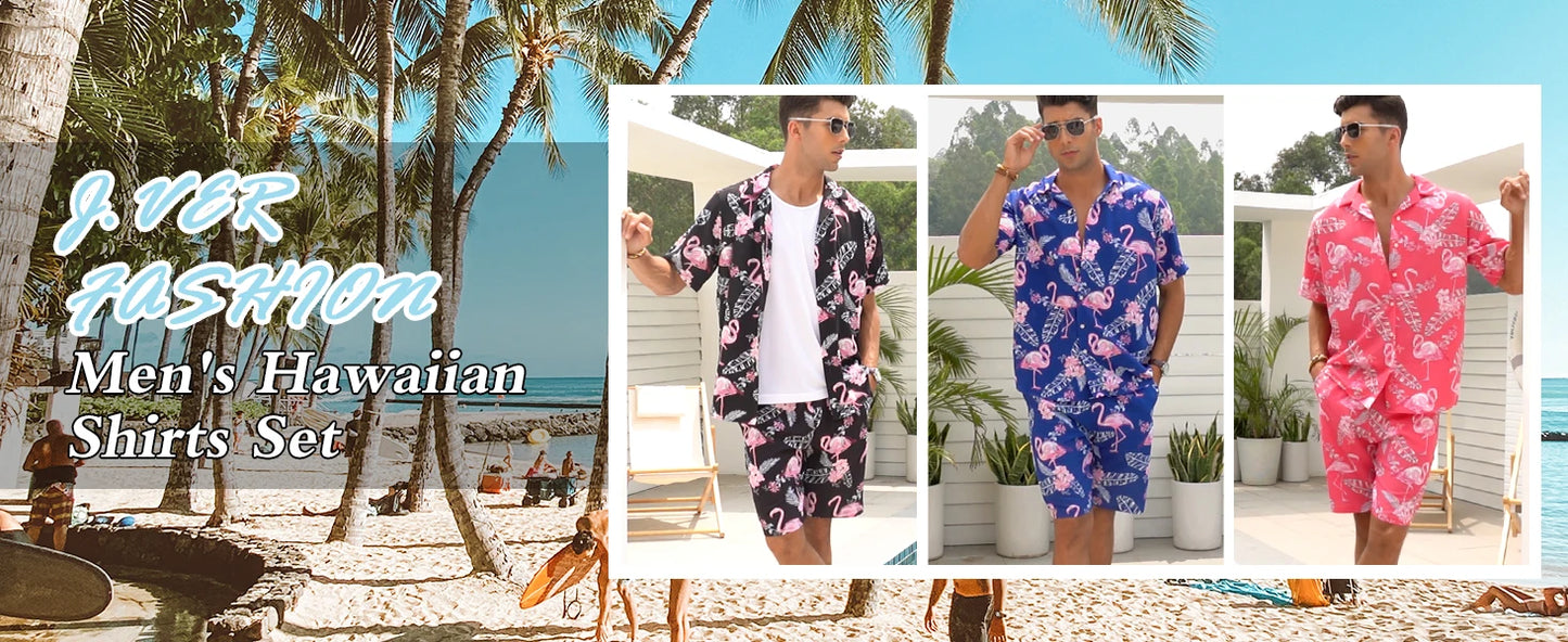 Hawaii Beach Holiday Mens Shirt Short Sleeve Shorts Two Piece Paisley Printed Pattern Breathable Set Fashion Mens Party Suit
