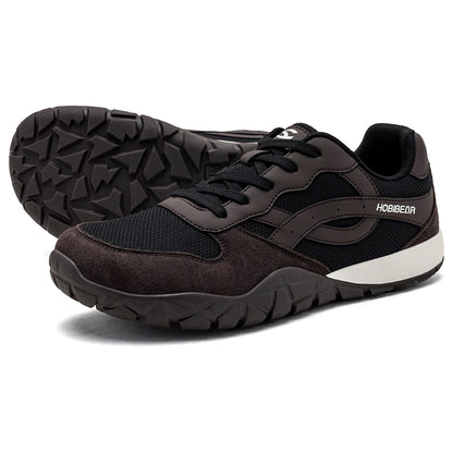 HOBIBEAR Unisex Wide Width Shoes Minimalist Barefoot Sneakers Hiking Trail Running Shoes for Men Women