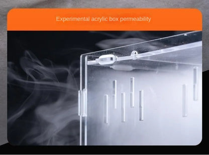 Durable Acrylic Reptile Habitat Anti-Escape Multiple Size Spider Feeding Case Clear Arboreal Lizard Breeding Box for Chameleon