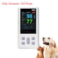 Portable Pulse Oximeter Monitor for Heart Rate and Oxygen Saturation with Veterinary and Medical SPO2  with Memory