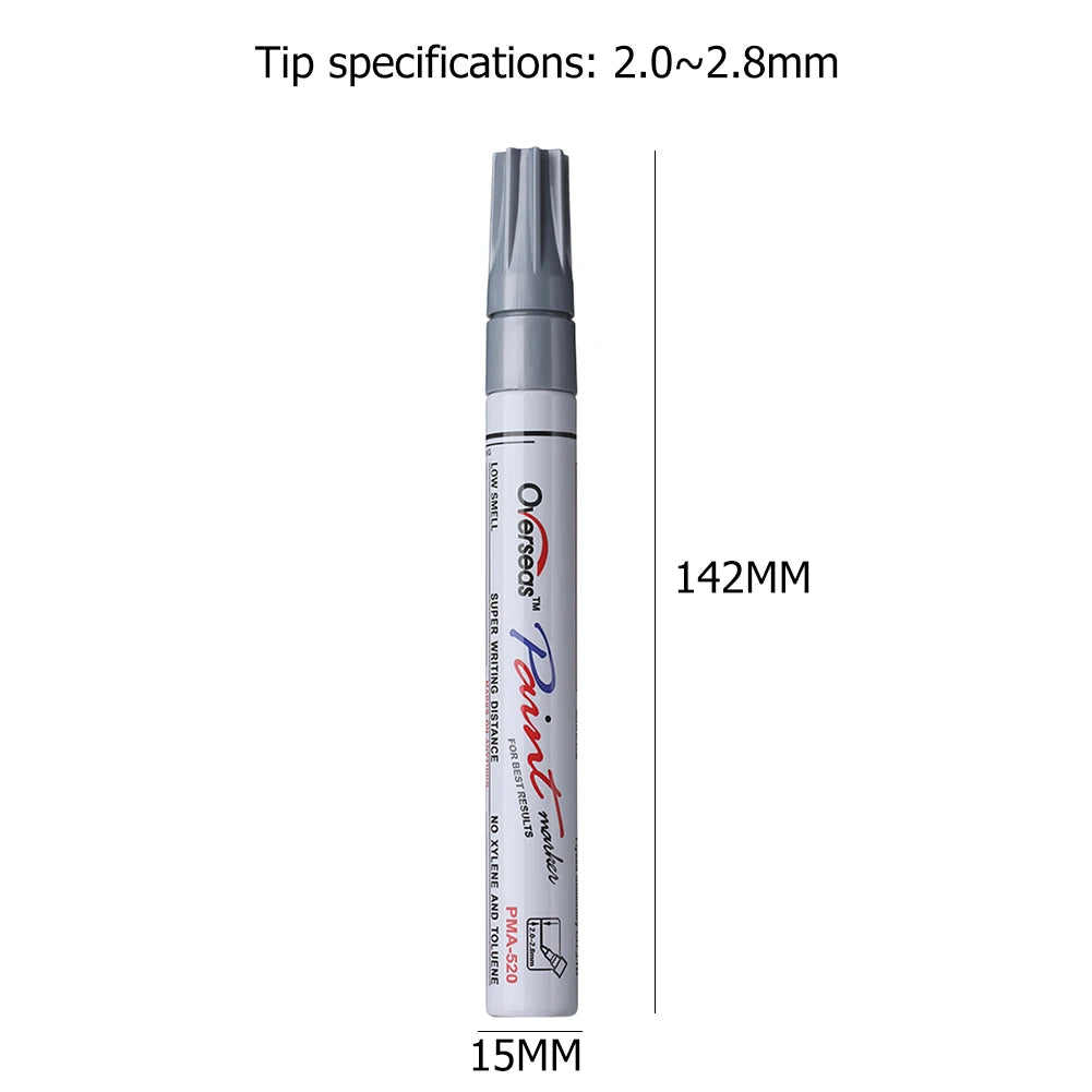 Car Scratch Repair PenWaterproof Auto Touch Up Paint Pen Fill Remover Vehicle Tyre Paint Marker Clear for Car Styling Fix Care
