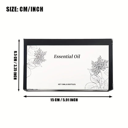 Car Air Fresheners, Three-Piece Set, Portable Car Fragrance, Various Perfume Scents, Used with a Car Diffuser
