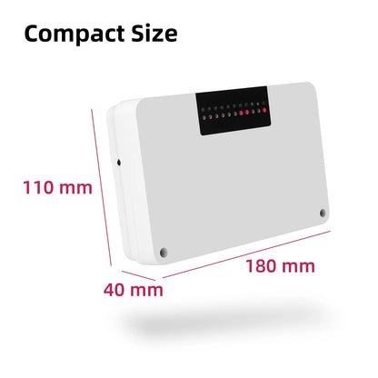 Beok Wireless Thermostat Controller Heating Wifi Smart Home 8-Channel Heating System for Gas Boiler Water Floor Actuator