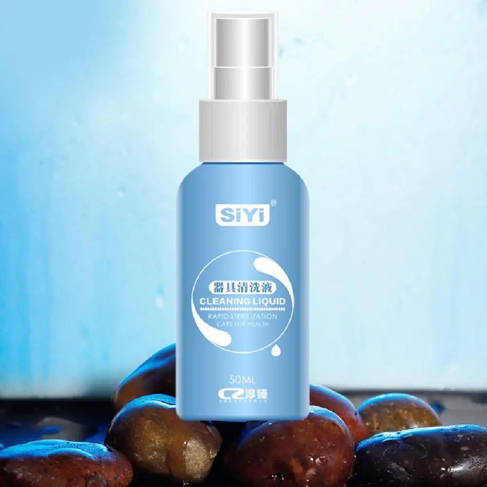 1-4pcs Anti-bacterial Sex Toy Cleaner Disinfection Liquid for Vibrator Body Safe Cleaning Spray Bottle Sex Products