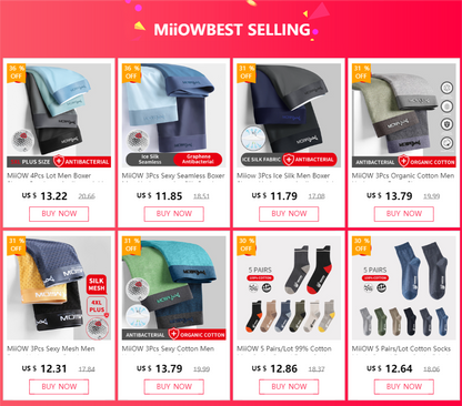 MiiOW 5 Pairs/Lot Cotton Socks Men's Casual Dress Socks Printing Winter Warm Long Male High Quality Colorful Socks For Man Gift