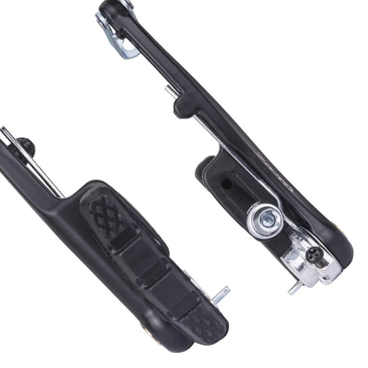 2sets Bicycle V Brake Sets Aluminum Alloy Mountain Bike V-Brake Caliper Removable Adjustable Cycling Brake Caliper Accessories