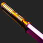 RGB Metal Lightsaber Dueling Smooth Swing Sword Sabre De Luz 16 Color Changing 16 Sounds FOC Rave Flashing Toy