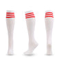 Unisex Compression Socks Football Socks Non-slip Long Tube Knee High Stockings Socks Striped Soccer Socks Running Sports Socks