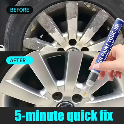 Silver Color Car Paint Touch Up Pen, HUB Scratch Repair Restore, Disappear Scratches, Fast Effective Renewal,Car Paint Quick Fix