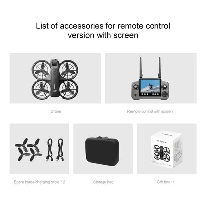 Xiaomi D2 Drone 8K Aerial HD Intelligent Avoiding Obstacle with Larger Screen Remote Control Folding Brushless Power GPS Drone