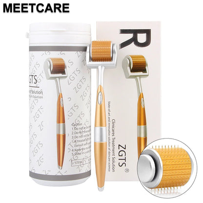 ZGTS 192 Needle Derma Roller Micro Needle Dermaroller Mesotherapy Face Care and Hair-loss Scar Stretch Mark Removal