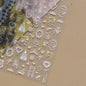 Ocean Shell Starfish Shell Conch Whale Dolphin Seahorse Coconut Tree Water Bubbles Self Adhesive Nail Art Sticker Manicure Decal