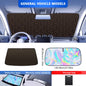 SEAMETAL Car Windshield Sun Shade Five-layer Front Window Sunshade Windshield Sun Protection Cover UV Blocker Summer Car Covers