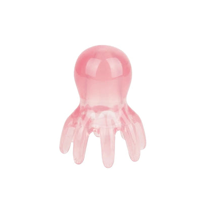 Octopus Head Massager Comb Head Meridian Manual Acupressure Tool Portable Spa Gua Sha Massage Comb