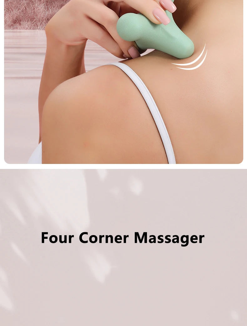 Four Corner Fascia Ball Plantar Ball Massage Shoulder Neck Waist Hand Muscles Lactate Exercise Relaxation Meridian Fitness Ball