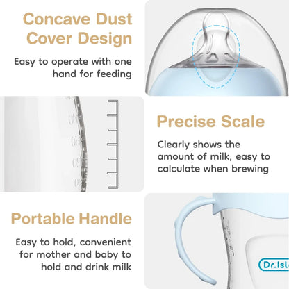 Baby PP Bottle 150/240/330ML Newborn Baby Bottle with Handle Milk Bottle Feeding Baby Bottles Newborn Feeding Supplies BPA-FREE