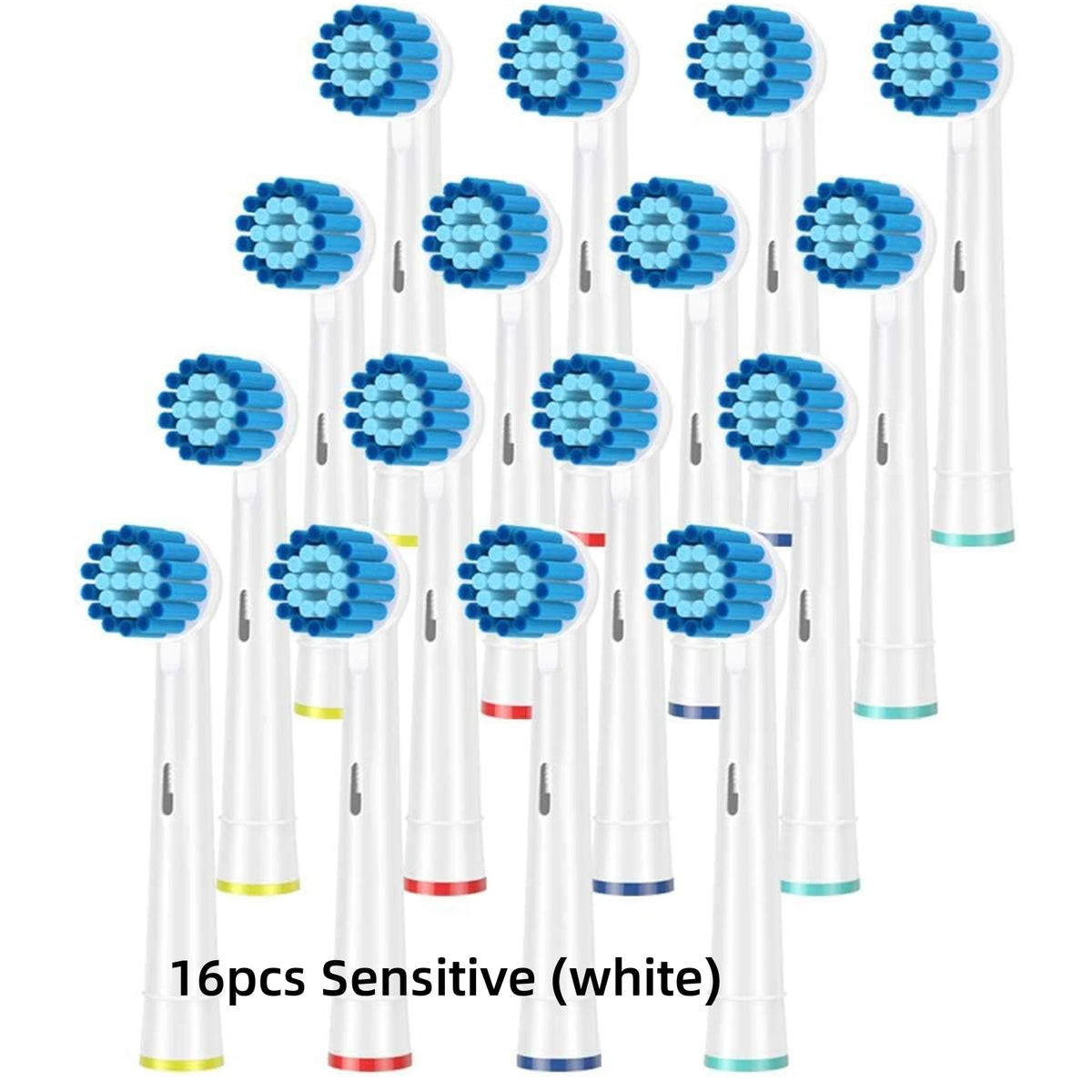 Soft Sensitive Replacement Brush Heads for Oral B Braun Electric Toothbrush Gentle and Comfortable Brushing for Sensitive Gums