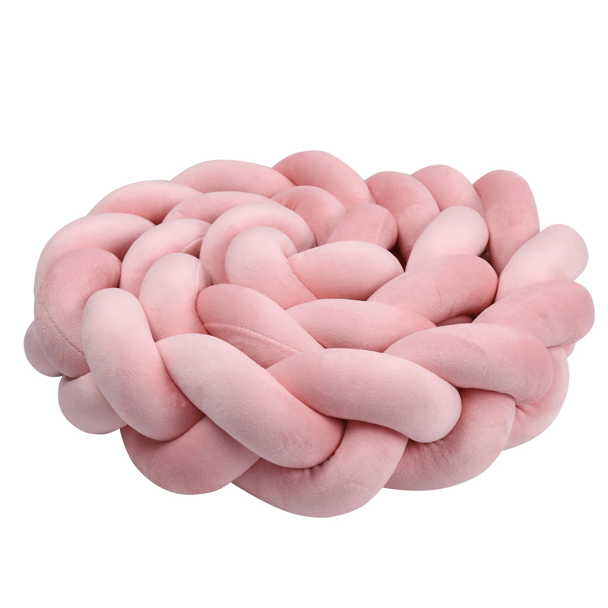 1-4M Baby Bumper Bed Braid Knot Pillow Cushion Bumper for Infant Crib Protector Cot Bumper Room Decor Crib Bedding Braid Set