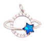 Sun Moon Star Space Celestial Compass Charm Pendant in Gold Colour , Jewelry Necklace Bracelet Making Supplies L93