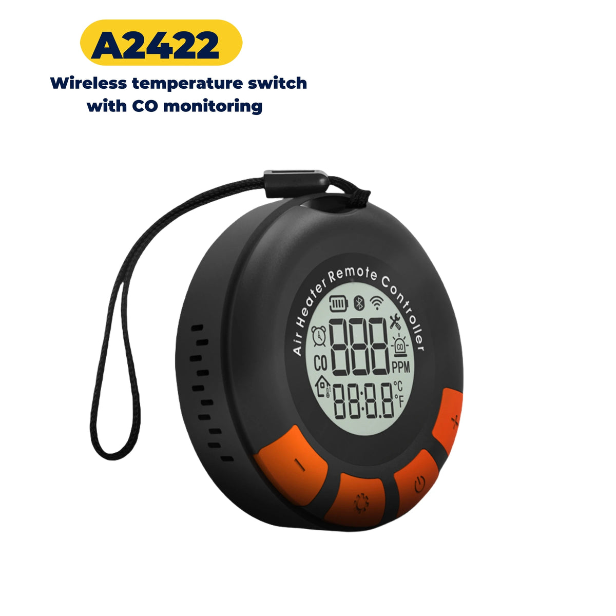 Air Automobile  Heater Remote Controller With Carbon Monoxide Alarm Function Car Accessories