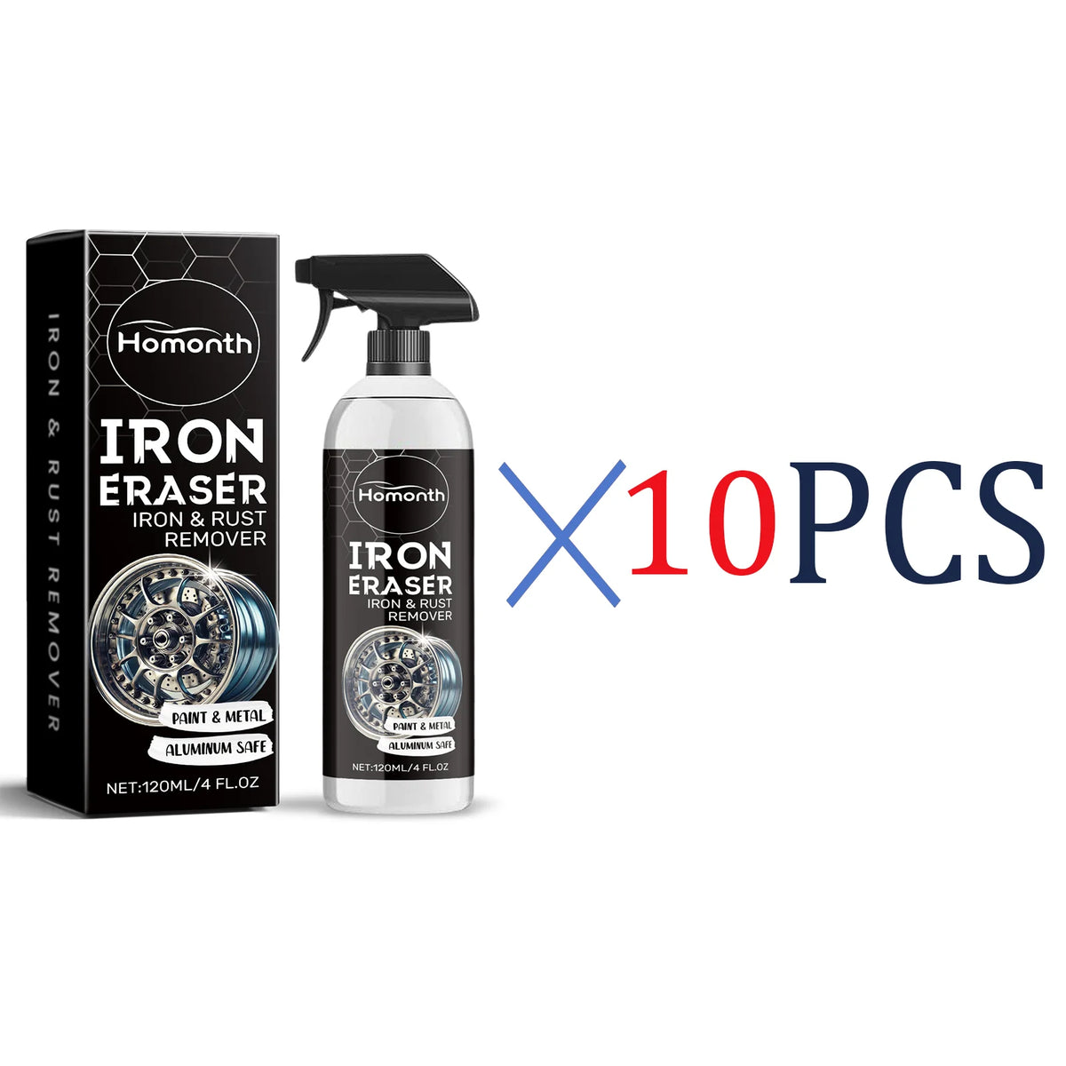 QP703 Professional Auto Detailing Supplies Fast-Acting Rust Cleaner Remove Stubborn Stains on Car Wheels and Rims