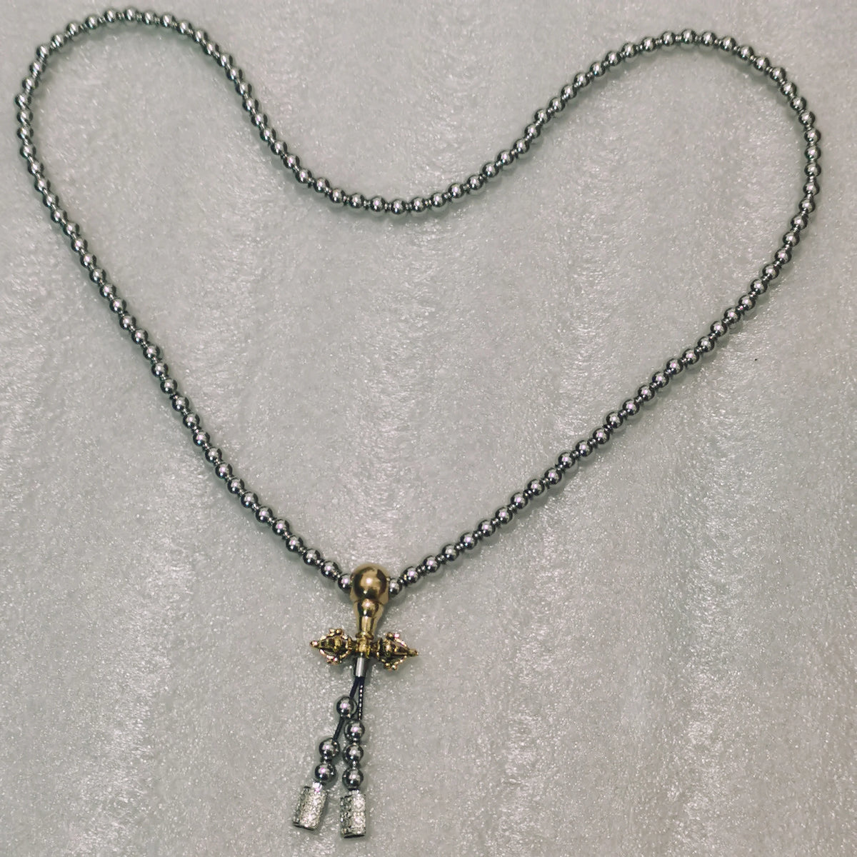 Titanium Steel Bracelet Necklace Chain Prayer Beads Self Defense Waist Faith Buddha Cross Pendant Mens Gadgets For Jewelry Gifts