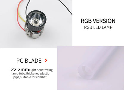 Luke RGB Metal Lightsaber Sword Sabre De Luz Kpop Lightstick Flashing Rave Toys Espada Brinquedos Juguetes Zabawki