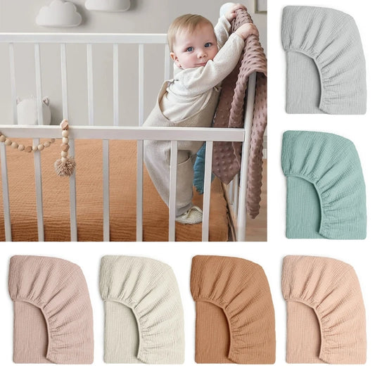 Fitted Bassinet Sheet for Cradles Basket Baby Diaper Cushions Fitted Sheet Case