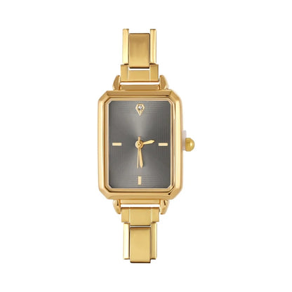 Fashion Colorful Dial Square Stainless Steel Women Watch Head Fit 9mm Bracelet For Party Friend Wife Birthday Jewelry Gifts