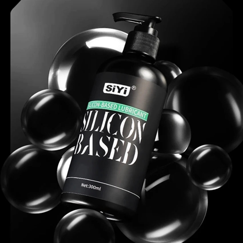 Silicone-Based Lube with Press Pump, Stringy Anal Lubricant Suitable for  Man Woman Gay Lesbian Couples Pleasure