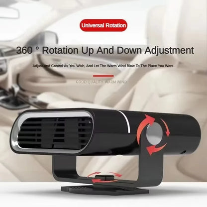 4 in 1 Car Heater Fan 12V/24V 150W Car Heater Electric Cooling Heating Auto Windshield Defroster Defogging Demister Webasto