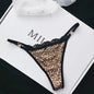 Underwear For Women Panties Female Sexy Low Waist Panties One Piece Seamless Briefs Sports Ice Silk Leopard Print Underpant