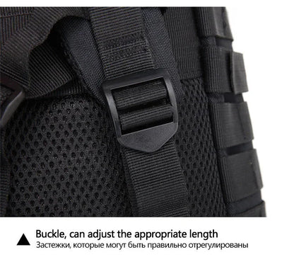 45L Man Tactical Backpacks Traveling Bags Outdoor 3P School Pack EDC Molle Pack For Trekking Hunting Bag camping equipment