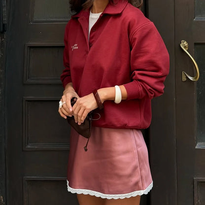 Women Sexy High Waist Satin Mini Skirt White Red Chic Streetwear Summer Elastic Waist Slim Skirt Hot Girls Casual Simple