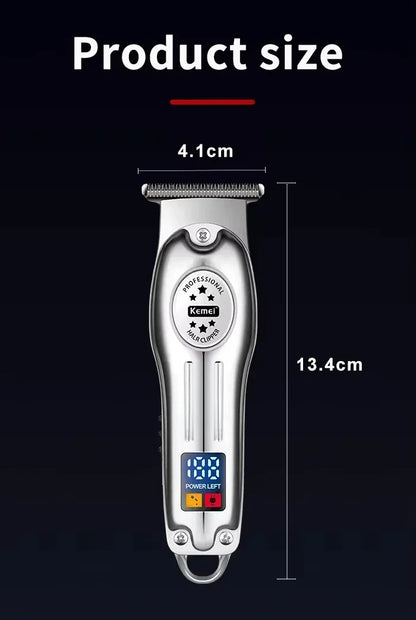 Kemei KM-2628 KM-678 KM-2024 USB Rechargeable Hair Clipper Professional Cordless Men Hair Trimmer Men's Hair Cutting Machine