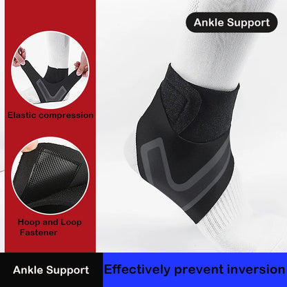 1 Pc Ankle Brace Support Compression Sleeve Elastic Foot Bandage Protective Wrap Sports Socks