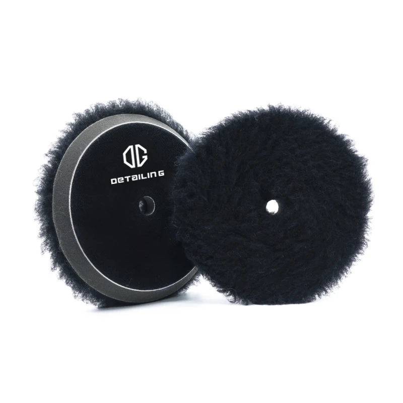 DETAILING 3"/5"/6" Wool Felt Polishing Pad Wool Wheel Buffer Auto Paint Care Buffing Pads for Car Polisher Remove Scratches