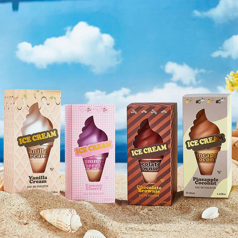Hign-end Ice Cream Sweet Women Perfume Lasting Fresh Vitality Floral Fruity Fragrance Eau De Toilette Charming Fragrance Spray